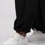 Black Women's Parachute Set for Summer Occasions: Shirt and Pants